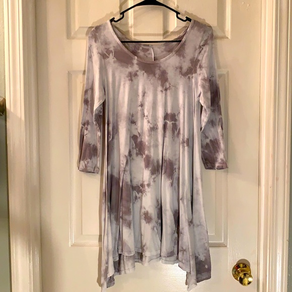 Short & Flirty Tie Dye Dress ObO - Picture 2 of 6